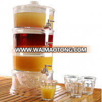 Plastic 3 tier juice beverage dispenser/Cool Drink Dispenser/Juice Jar